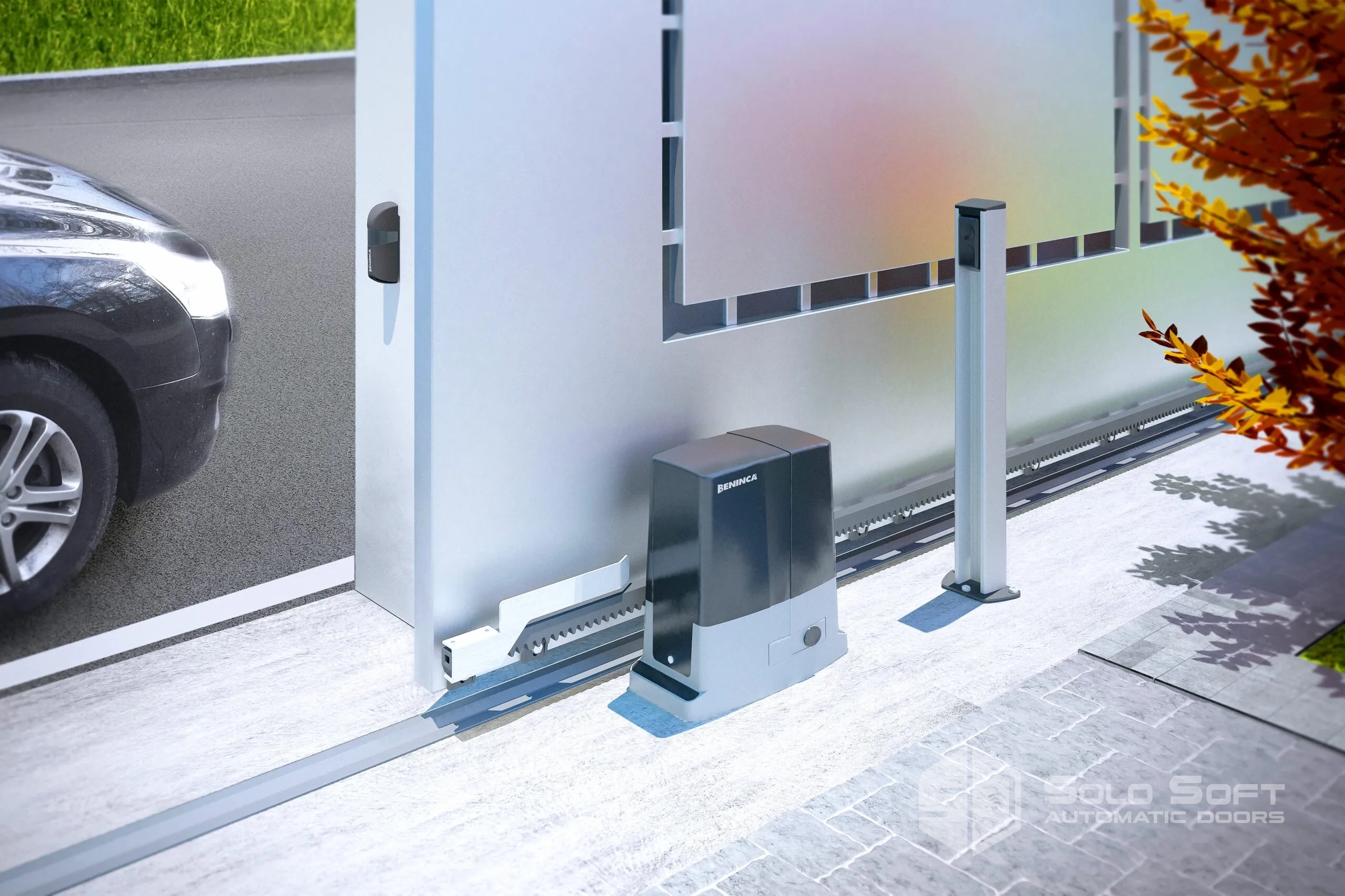 Beninca Sliding Gate Installation